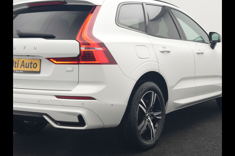 Volvo XC60 Recharge T6 AWD R-Design Plug In Hybrid 341pk Dealer O.H. PHEV | Panodak | Adaptive Cruise | 360 Camera | Google Assistent | Lederen Sportstoelen Memory & Verwarmd | Apple Carplay | Keyless | Virtual | Navigatie | DAB |