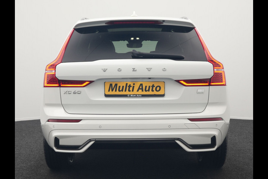 Volvo XC60 Recharge T6 AWD R-Design Plug In Hybrid 341pk Dealer O.H. PHEV | Panodak | Adaptive Cruise | 360 Camera | Google Assistent | Lederen Sportstoelen Memory & Verwarmd | Apple Carplay | Keyless | Virtual | Navigatie | DAB |