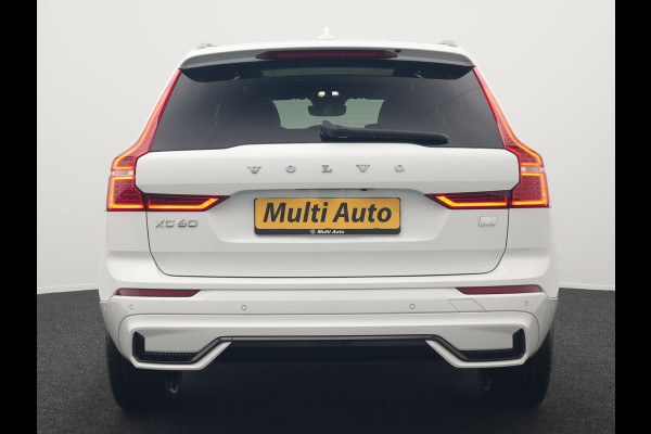 Volvo XC60 Recharge T6 AWD R-Design Plug In Hybrid 341pk Dealer O.H. PHEV | Panodak | Adaptive Cruise | 360 Camera | Google Assistent | Lederen Sportstoelen Memory & Verwarmd | Apple Carplay | Keyless | Virtual | Navigatie | DAB |