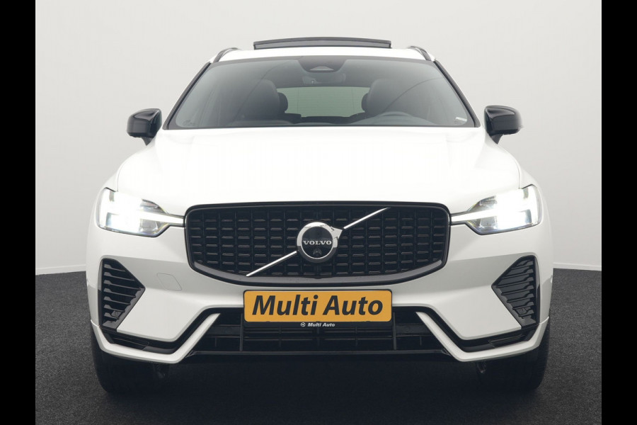Volvo XC60 Recharge T6 AWD R-Design Plug In Hybrid 341pk Dealer O.H. PHEV | Panodak | Adaptive Cruise | 360 Camera | Google Assistent | Lederen Sportstoelen Memory & Verwarmd | Apple Carplay | Keyless | Virtual | Navigatie | DAB |