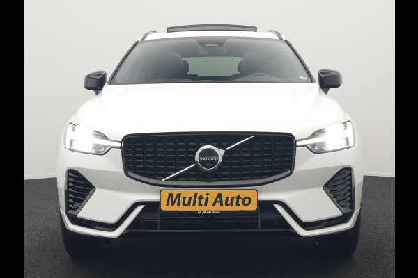 Volvo XC60 Recharge T6 AWD R-Design Plug In Hybrid 341pk Dealer O.H. PHEV | Panodak | Adaptive Cruise | 360 Camera | Google Assistent | Lederen Sportstoelen Memory & Verwarmd | Apple Carplay | Keyless | Virtual | Navigatie | DAB |