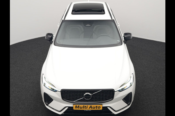 Volvo XC60 Recharge T6 AWD R-Design Plug In Hybrid 341pk Dealer O.H. PHEV | Panodak | Adaptive Cruise | 360 Camera | Google Assistent | Lederen Sportstoelen Memory & Verwarmd | Apple Carplay | Keyless | Virtual | Navigatie | DAB |
