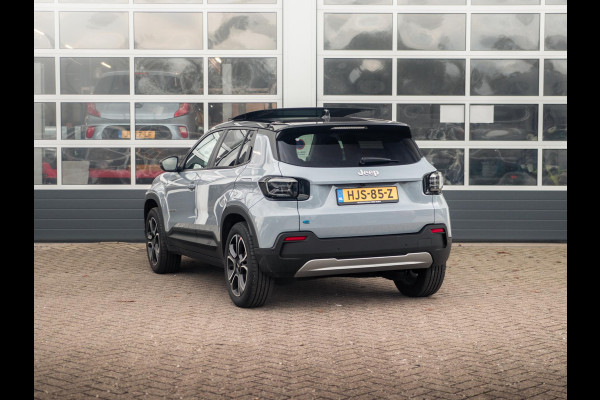 Jeep Avenger Summit 54 kWh | 17% Bijtelling | Leder & Winter Pack | Schuif/Kanteldak | Infotainment & Convenience Pack