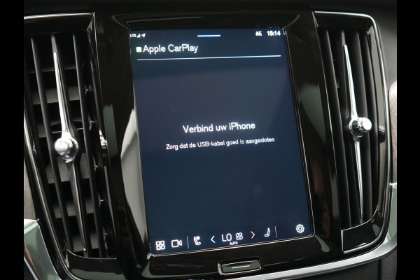 Volvo V90 T8 AWD Ultimate Dark Plug In Hybrid 455pk Dealer O.H. PHEV | Panodak | Adaptive Cruise | Head Up | 360 Camera | Lederen Sportstoelen Ventilatie & Memory | Harman & Kardon | Google Assistent | Apple Carplay | Stoelen & Stuur Verwarmd | Blis |