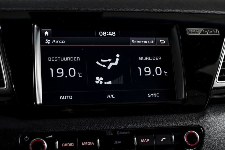 Kia Niro 1.6 GDi Hybrid 105 PK ExecutiveLine - Automaat | Adapt. Cruise | Stuur-+stoelverw. + Ventilatie | Elek. Stoel | PDC | Camera | NAV + App. Connect | ECC | Afn. Trekhaak | LM 18" |