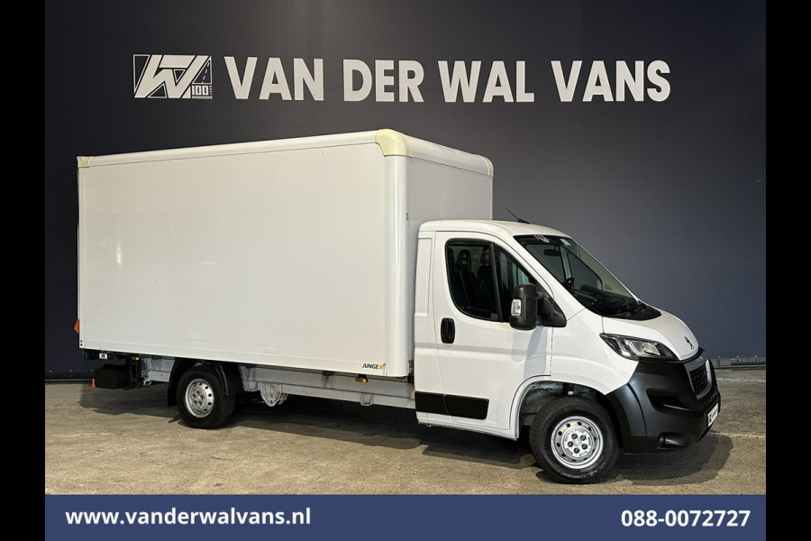 Peugeot Boxer 2.2 BlueHDi 141pk Bakwagen Laadklep Euro6 Airco | Cruisecontrol | 985kg laadvermogen Bijrijdersbank