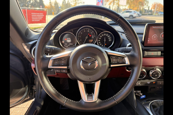 Mazda MX-5 2.0 SkyActiv-G 184 Ginzan | 17" BBS VELGEN | APPLE/ANDROID CARPLAY | STOELVERWARMING |