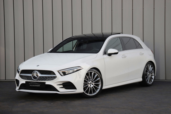 Mercedes-Benz A-Klasse 200 AMG Aut7 | 163PK | Pano | Keyless-go | Sfeerverlichting | Widescreen | Led | Stoelverw. | Camera | NL-Auto | 2018.