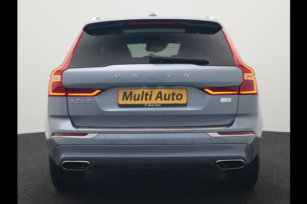 Volvo XC60 Recharge T8 AWD Inscription Plug In Hybrid 391pk Dealer O.H. PHEV | Trekhaak Af Fabriek | Panodak | Adaptive Cruise | Camera | Harman & Kardon | Lederen Sportstoelen Memory & Verwarmd | Apple Carplay | Blis | Stuur Verwarmd | Navigatie |
