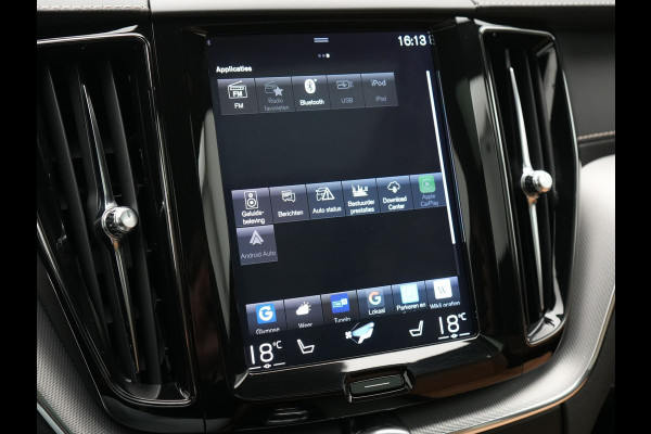 Volvo XC60 Recharge T8 AWD Inscription Plug In Hybrid 391pk Dealer O.H. PHEV | Trekhaak Af Fabriek | Panodak | Adaptive Cruise | Camera | Harman & Kardon | Lederen Sportstoelen Memory & Verwarmd | Apple Carplay | Blis | Stuur Verwarmd | Navigatie |