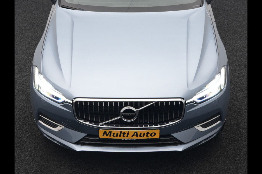 Volvo XC60 Recharge T8 AWD Inscription Plug In Hybrid 391pk Dealer O.H. PHEV | Trekhaak Af Fabriek | Panodak | Adaptive Cruise | Camera | Harman & Kardon | Lederen Sportstoelen Memory & Verwarmd | Apple Carplay | Blis | Stuur Verwarmd | Navigatie |