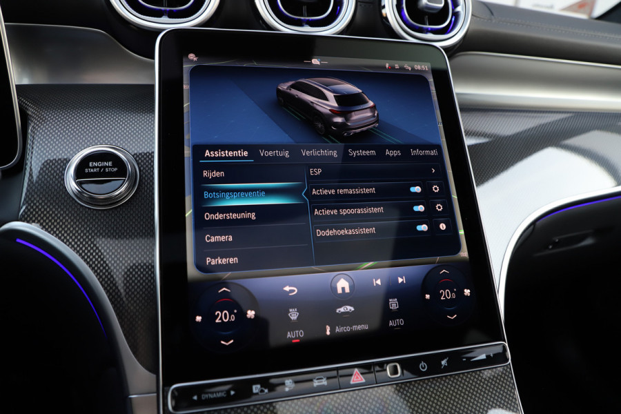 Mercedes-Benz GLC 300e AMG 4-Matic | 313PK | Pano | Keyless-go | Head-up | Sfeerverlichting | Burmester | Distronic | Digital-light | NL-Auto | 20