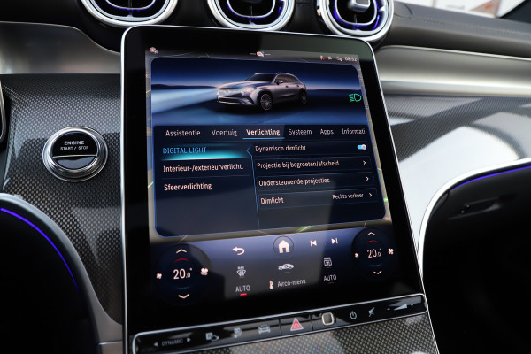 Mercedes-Benz GLC 300e AMG 4-Matic | 313PK | Pano | Keyless-go | Head-up | Sfeerverlichting | Burmester | Distronic | Digital-light | NL-Auto | 20