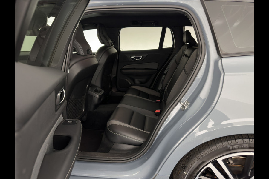 Volvo V60 2.0 B3 R-Design (INCL-BTW) *LEATHER-FABRIC | DIGI-COCKPIT | FULL-LED | MEMORY-PACK | HEATED-SPORTSEATS | LANE-ASSIST | NAVI-FULLMAP | CAMERA | DAB+ | PRIVACY-GLASS | ECC | PDC | TOWBAR | 19''ALU*