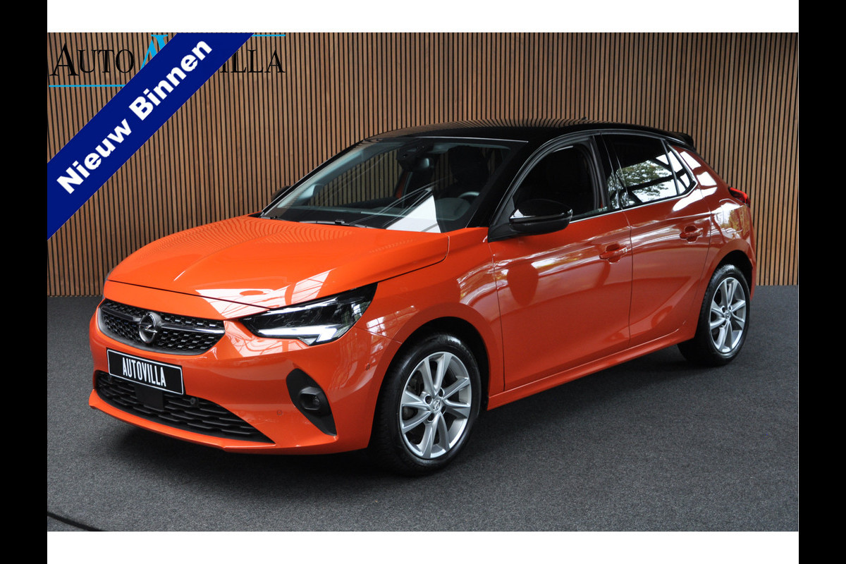 Opel Corsa 1.2 Aut. Leer Navi PDC Camera ACC Stuurverwarming LM velgen Climate  Carplay Stoelverwarming BTW auto