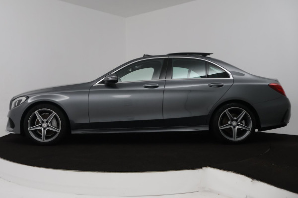 Mercedes-Benz C-Klasse 180 Business Solution (PANORAMADAK, TREKHAAK, CAMERA, ELEKTR STOELEN, LEER, NAVIGATIE, SENSOREN)