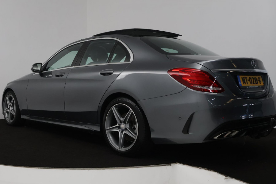 Mercedes-Benz C-Klasse 180 Business Solution (PANORAMADAK, TREKHAAK, CAMERA, ELEKTR STOELEN, LEER, NAVIGATIE, SENSOREN)