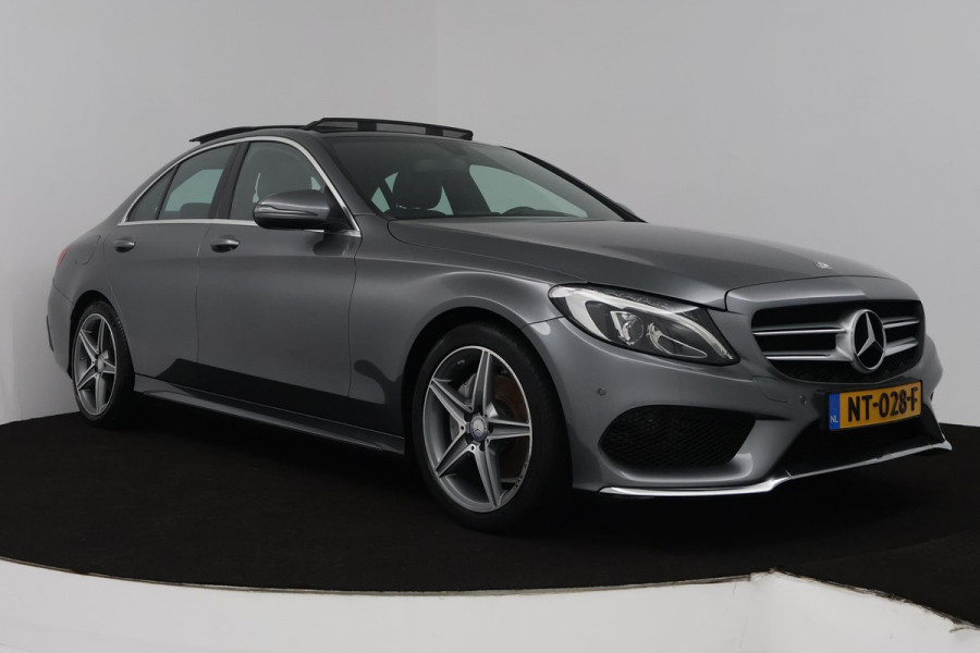Mercedes-Benz C-Klasse 180 Business Solution (PANORAMADAK, TREKHAAK, CAMERA, ELEKTR STOELEN, LEER, NAVIGATIE, SENSOREN)