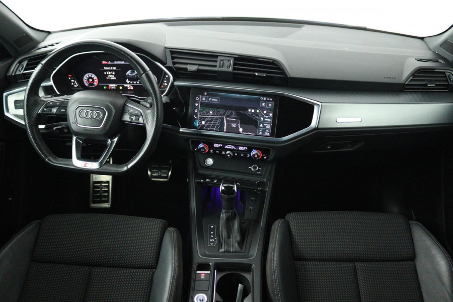 Audi Q3 35 TFSI S Line Pro Line S (DIGITALE COCKPIT, STOELVERWARMING, ELEKTR STOELEN, SFEERVERLICHTING, LANE-ASSIST, SENSOREN)