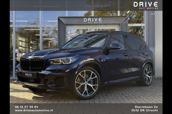 BMW X5 xDrive45e High Ex. M-Sport|Individual|SOH93%|Pano|Laser|CoPilot|21"|HUD|HIFI|Trekhaak|Tansanit