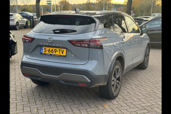 Nissan QASHQAI 1.3 MHEV Tekna / Panoramadak / 360Camera / Head-up / Half leder / Matrix LED / 19'' / Stoelverwarming / DAB / ACC
