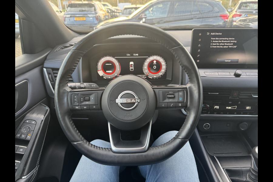 Nissan QASHQAI 1.3 MHEV Tekna / Panoramadak / 360Camera / Head-up / Half leder / Matrix LED / 19'' / Stoelverwarming / DAB / ACC