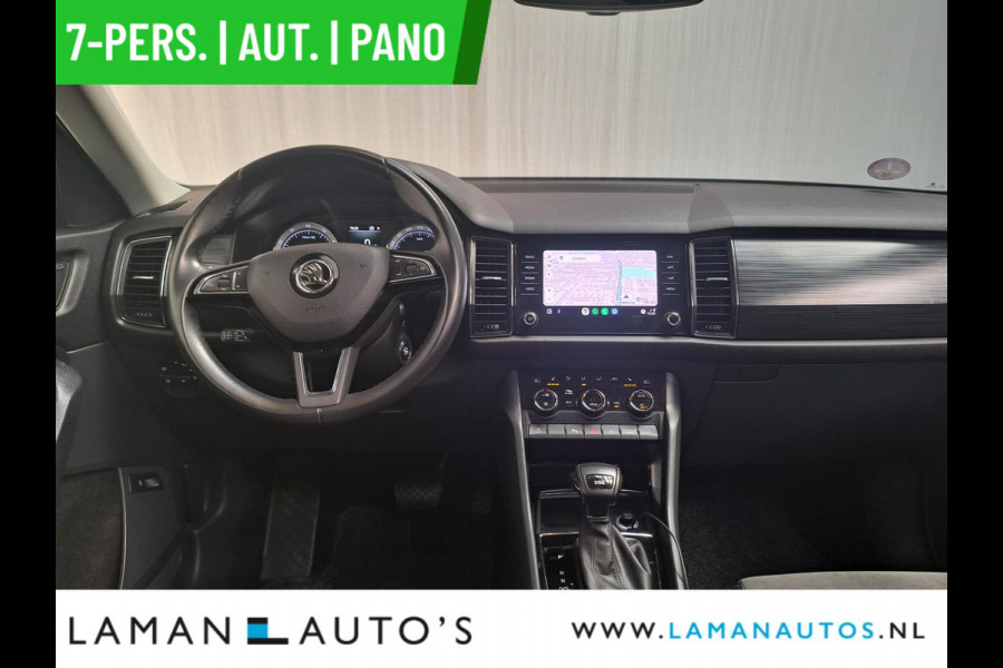 Škoda Kodiaq 1.5 TSI 150pk DSG Limited Business Edition 7P Aut. | Panorama Open dak Leder/Alcantara CarPlay Trekhaak Canton ECC Navi LED ACC