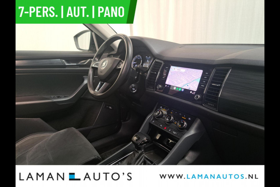 Škoda Kodiaq 1.5 TSI 150pk DSG Limited Business Edition 7P Aut. | Panorama Open dak Leder/Alcantara CarPlay Trekhaak Canton ECC Navi LED ACC