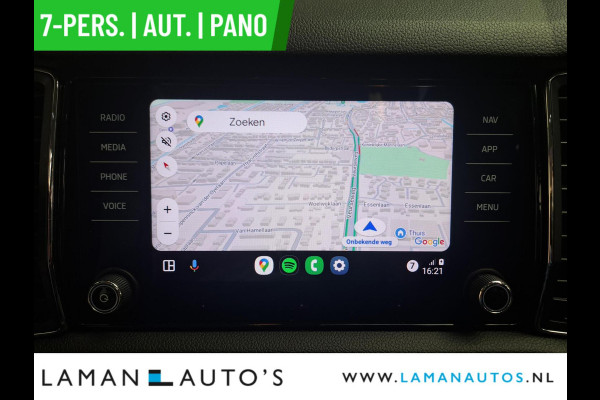 Škoda Kodiaq 1.5 TSI 150pk DSG Limited Business Edition 7P Aut. | Panorama Open dak Leder/Alcantara CarPlay Trekhaak Canton ECC Navi LED ACC