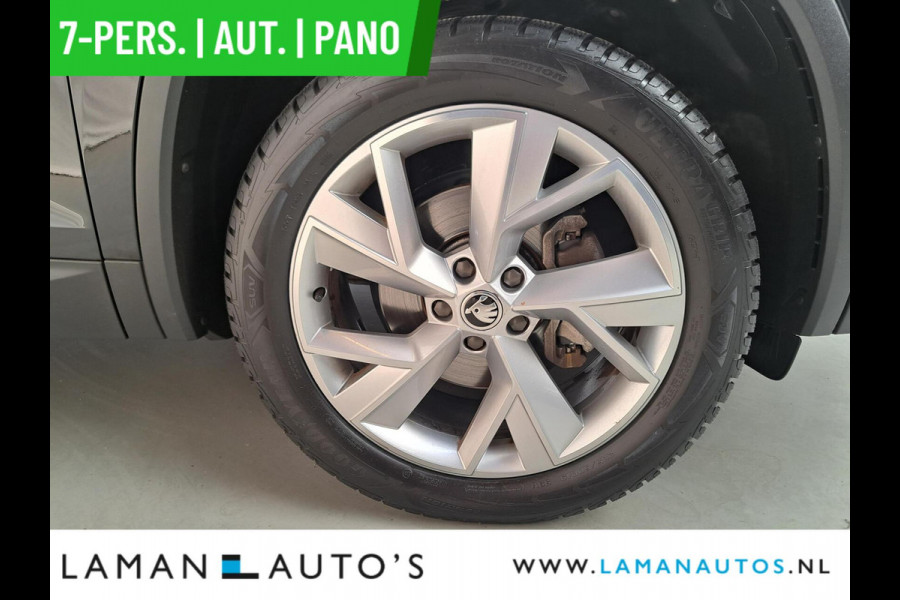 Škoda Kodiaq 1.5 TSI 150pk DSG Limited Business Edition 7P Aut. | Panorama Open dak Leder/Alcantara CarPlay Trekhaak Canton ECC Navi LED ACC