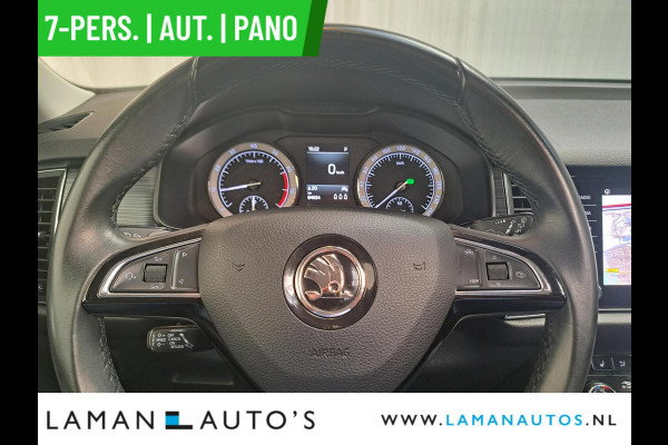 Škoda Kodiaq 1.5 TSI 150pk DSG Limited Business Edition 7P Aut. | Panorama Open dak Leder/Alcantara CarPlay Trekhaak Canton ECC Navi LED ACC