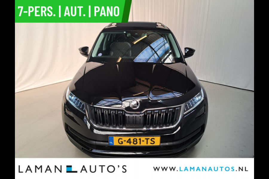 Škoda Kodiaq 1.5 TSI 150pk DSG Limited Business Edition 7P Aut. | Panorama Open dak Leder/Alcantara CarPlay Trekhaak Canton ECC Navi LED ACC