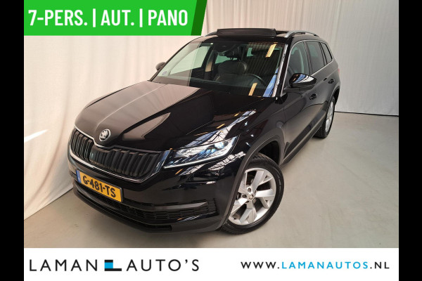 Škoda Kodiaq 1.5 TSI 150pk DSG Limited Business Edition 7P Aut. | Panorama Open dak Leder/Alcantara CarPlay Trekhaak Canton ECC Navi LED ACC