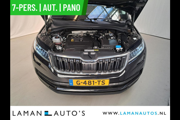 Škoda Kodiaq 1.5 TSI 150pk DSG Limited Business Edition 7P Aut. | Panorama Open dak Leder/Alcantara CarPlay Trekhaak Canton ECC Navi LED ACC