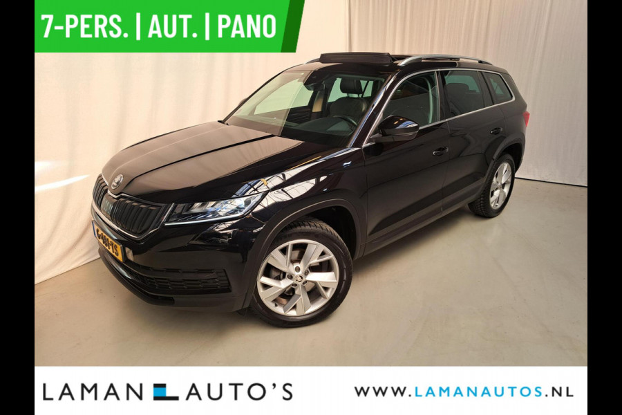 Škoda Kodiaq 1.5 TSI 150pk DSG Limited Business Edition 7P Aut. | Panorama Open dak Leder/Alcantara CarPlay Trekhaak Canton ECC Navi LED ACC