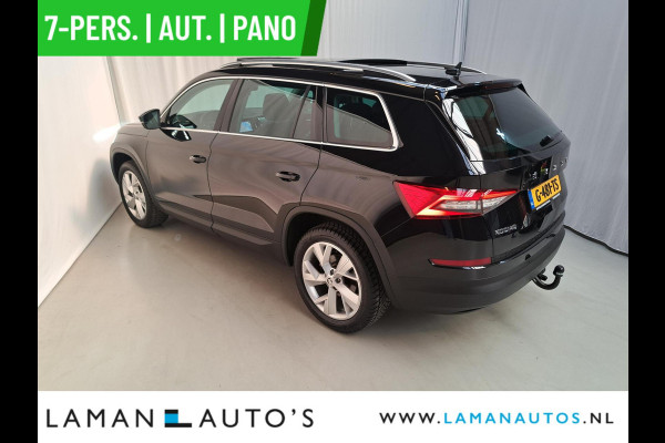 Škoda Kodiaq 1.5 TSI 150pk DSG Limited Business Edition 7P Aut. | Panorama Open dak Leder/Alcantara CarPlay Trekhaak Canton ECC Navi LED ACC