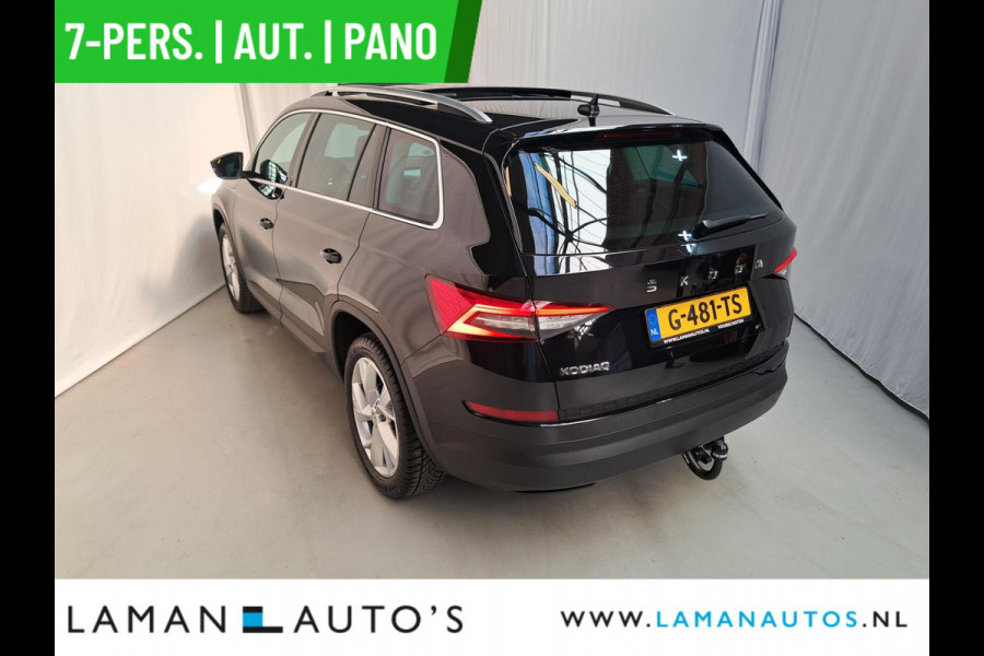 Škoda Kodiaq 1.5 TSI 150pk DSG Limited Business Edition 7P Aut. | Panorama Open dak Leder/Alcantara CarPlay Trekhaak Canton ECC Navi LED ACC