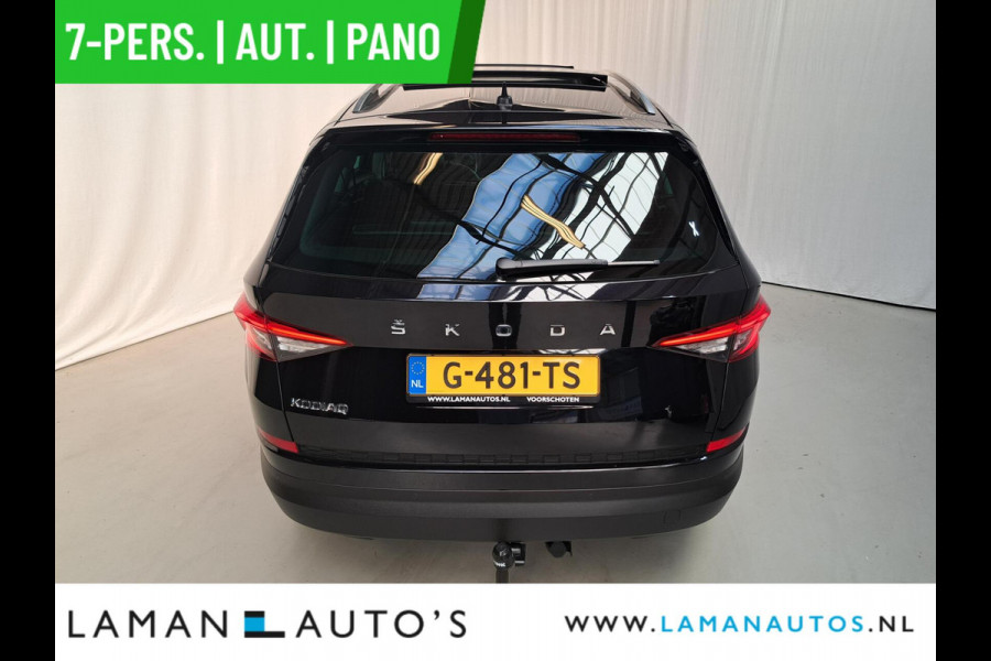 Škoda Kodiaq 1.5 TSI 150pk DSG Limited Business Edition 7P Aut. | Panorama Open dak Leder/Alcantara CarPlay Trekhaak Canton ECC Navi LED ACC