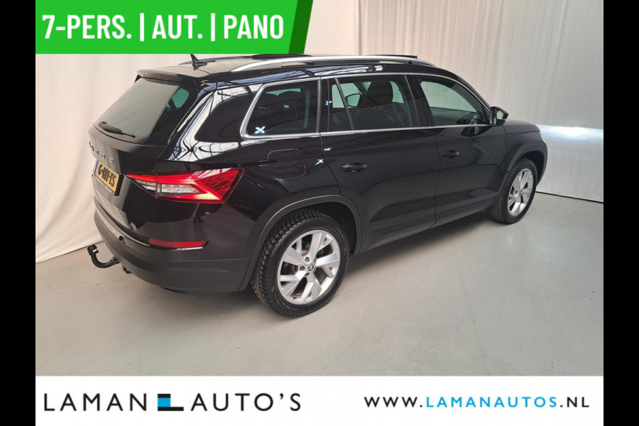 Škoda Kodiaq 1.5 TSI 150pk DSG Limited Business Edition 7P Aut. | Panorama Open dak Leder/Alcantara CarPlay Trekhaak Canton ECC Navi LED ACC