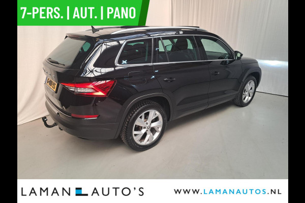 Škoda Kodiaq 1.5 TSI 150pk DSG Limited Business Edition 7P Aut. | Panorama Open dak Leder/Alcantara CarPlay Trekhaak Canton ECC Navi LED ACC