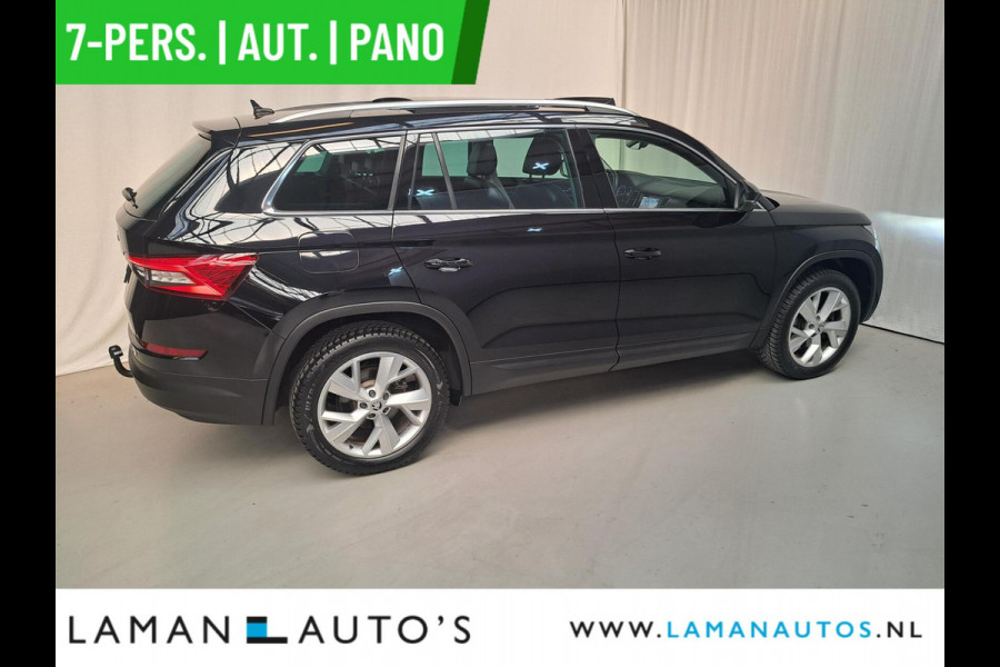 Škoda Kodiaq 1.5 TSI 150pk DSG Limited Business Edition 7P Aut. | Panorama Open dak Leder/Alcantara CarPlay Trekhaak Canton ECC Navi LED ACC