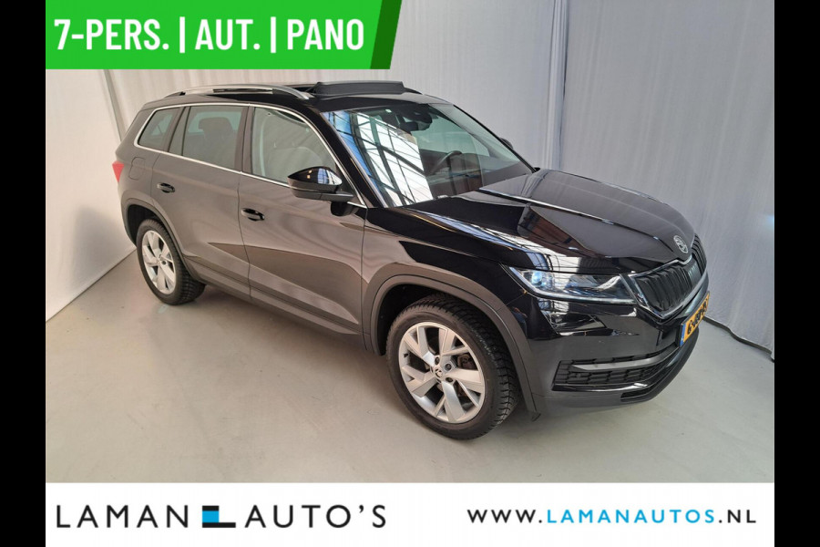 Škoda Kodiaq 1.5 TSI 150pk DSG Limited Business Edition 7P Aut. | Panorama Open dak Leder/Alcantara CarPlay Trekhaak Canton ECC Navi LED ACC