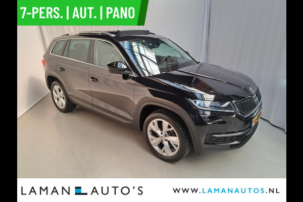 Škoda Kodiaq 1.5 TSI 150pk DSG Limited Business Edition 7P Aut. | Panorama Open dak Leder/Alcantara CarPlay Trekhaak Canton ECC Navi LED ACC