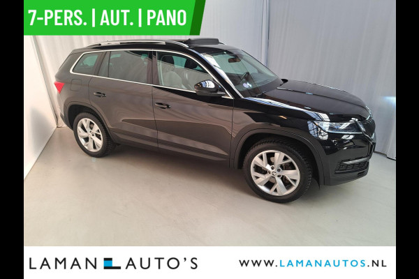 Škoda Kodiaq 1.5 TSI 150pk DSG Limited Business Edition 7P Aut. | Panorama Open dak Leder/Alcantara CarPlay Trekhaak Canton ECC Navi LED ACC