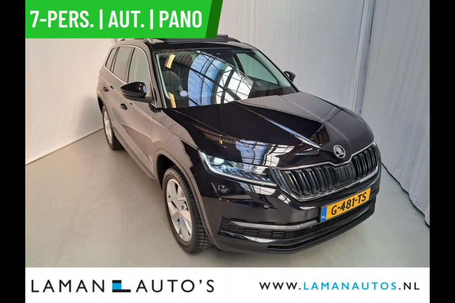 Škoda Kodiaq 1.5 TSI 150pk DSG Limited Business Edition 7P Aut. | Panorama Open dak Leder/Alcantara CarPlay Trekhaak Canton ECC Navi LED ACC