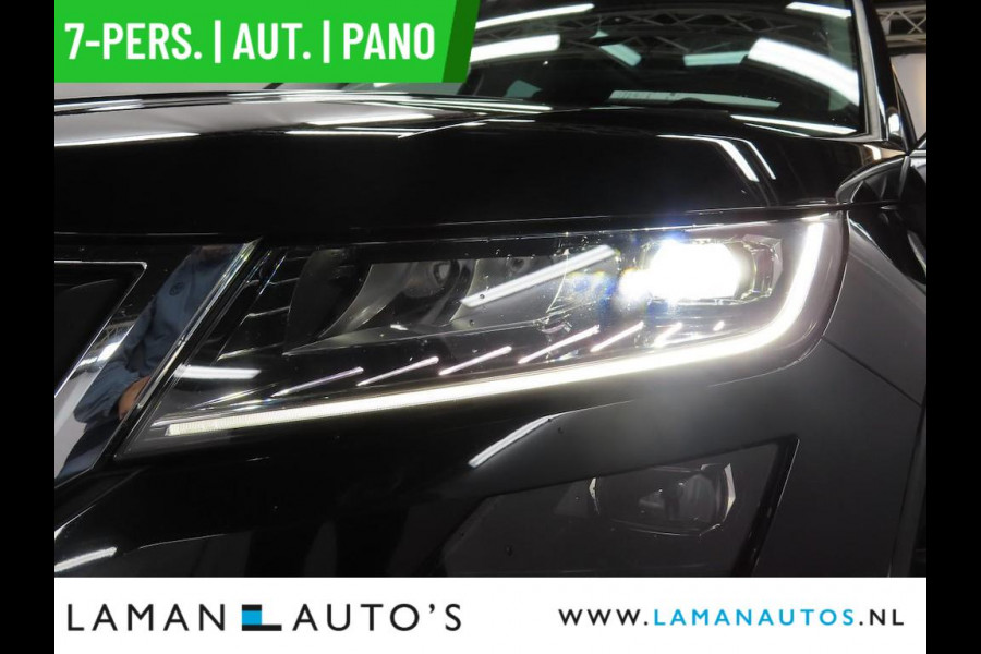 Škoda Kodiaq 1.5 TSI 150pk DSG Limited Business Edition 7P Aut. | Panorama Open dak Leder/Alcantara CarPlay Trekhaak Canton ECC Navi LED ACC