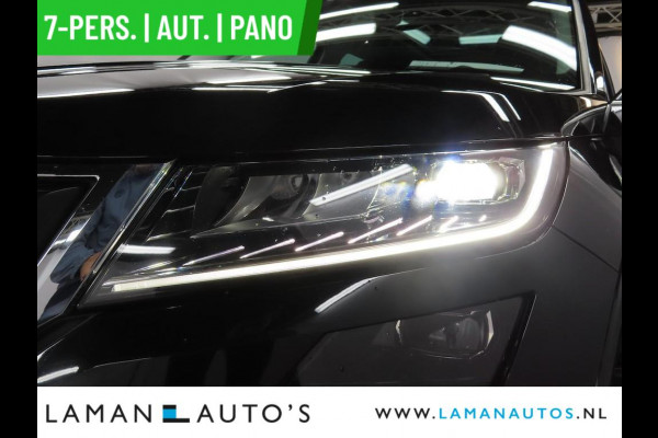 Škoda Kodiaq 1.5 TSI 150pk DSG Limited Business Edition 7P Aut. | Panorama Open dak Leder/Alcantara CarPlay Trekhaak Canton ECC Navi LED ACC