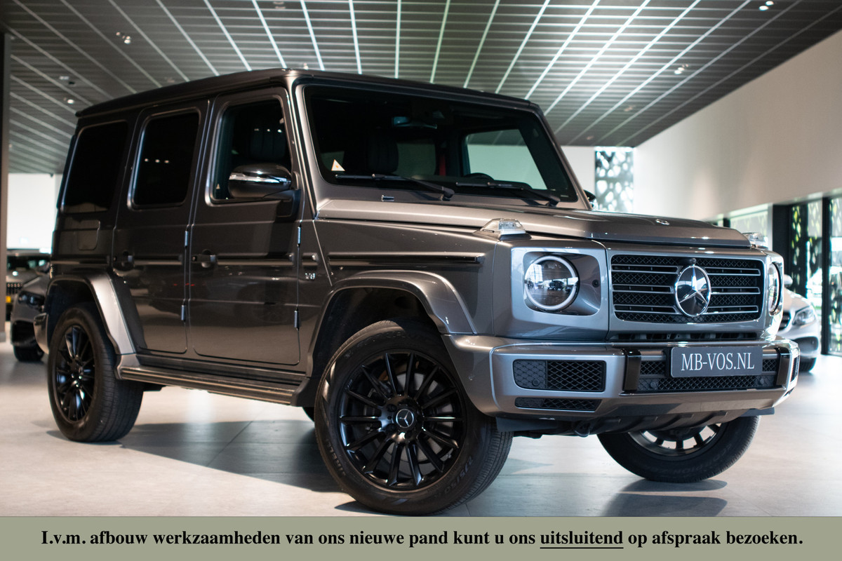 Mercedes-Benz G-Klasse 500 AMG Manufaktur|Nightpakket|Standkachel|Massage|Burmester
