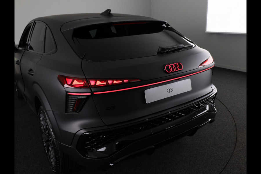 Audi Q3 Sportback S edition e-hybrid 200 kW / 272 PK Sportback | Techniekpakket pro | OLED achterlichten | 20'' velgen | Matrix LED koplampen |