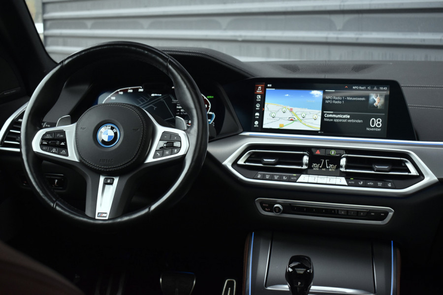 BMW X5 xDrive45e High Executive M Sport | Panoramadak | Laser | ACC | Trekhaak | 21'' Wielen | Luchtvering |